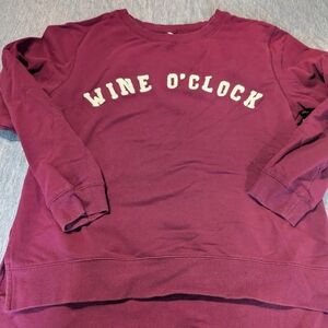 GreenTea Maroon Sweatshirt